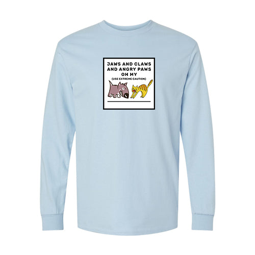 Jaws and Claws Ultra Cotton Long Sleeve T-Shirt
