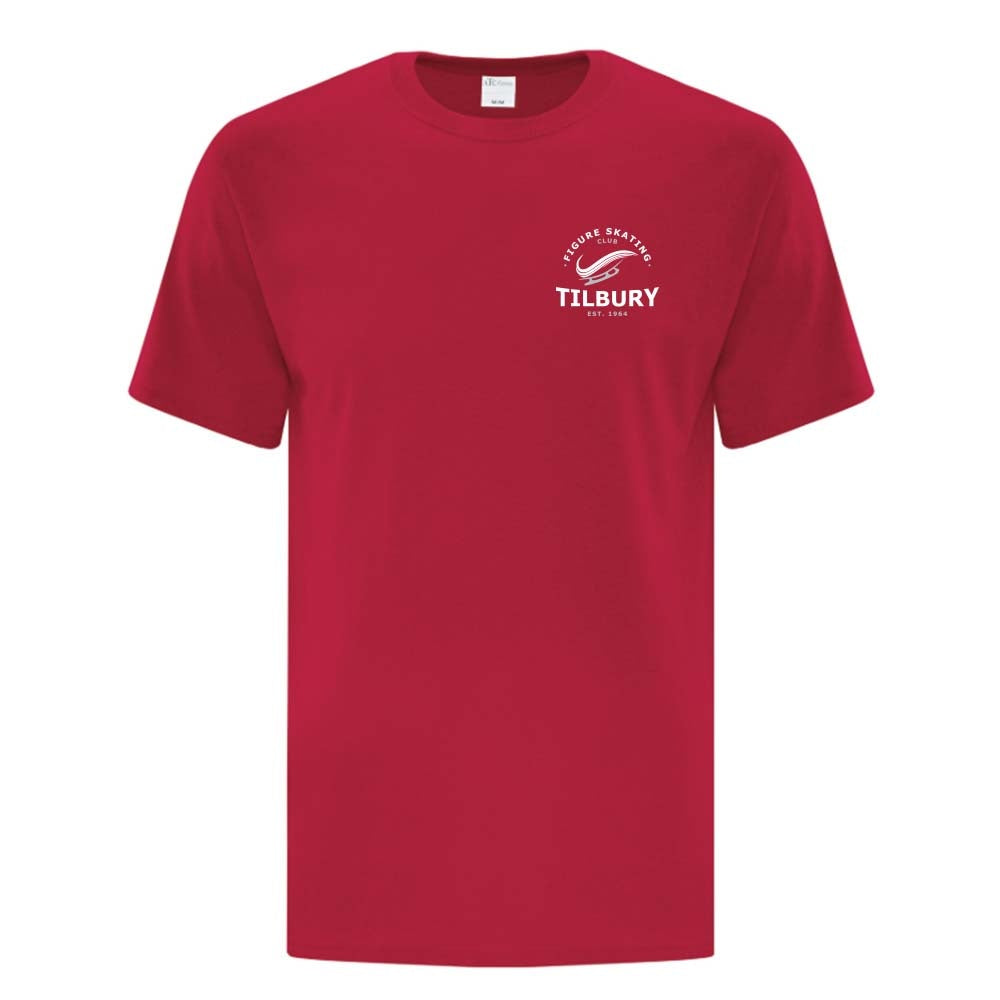 Tilbury Figure Skating Youth Cotton T-Shirt (Alt. Logo)