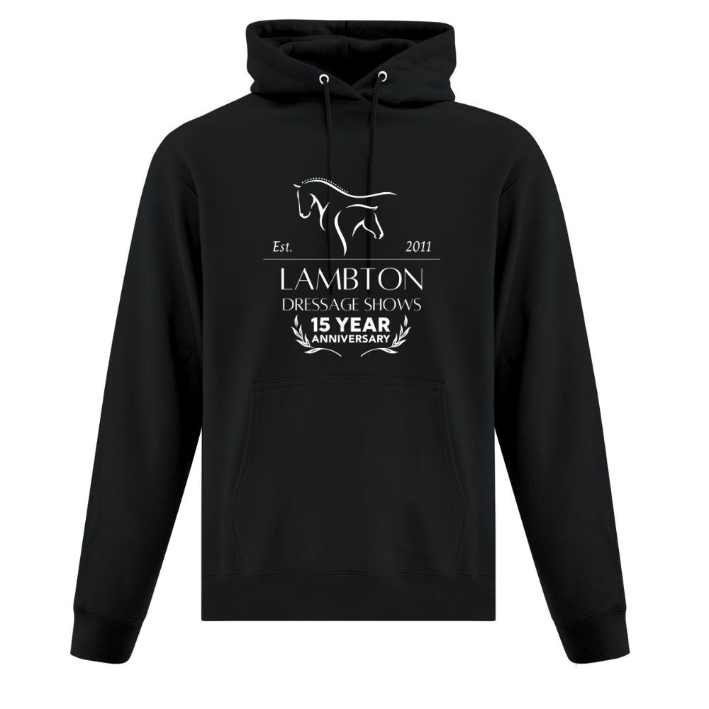 Lambton Dressage Shows Adult Fleece Hooded Sweatshirt