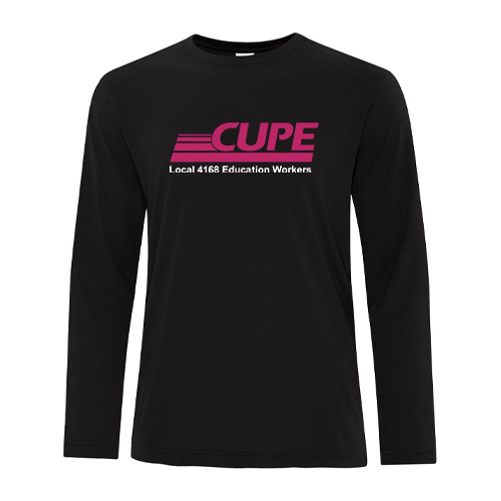 CUPE 4168 Adult Pro Spun Long Sleeve T-Shirt