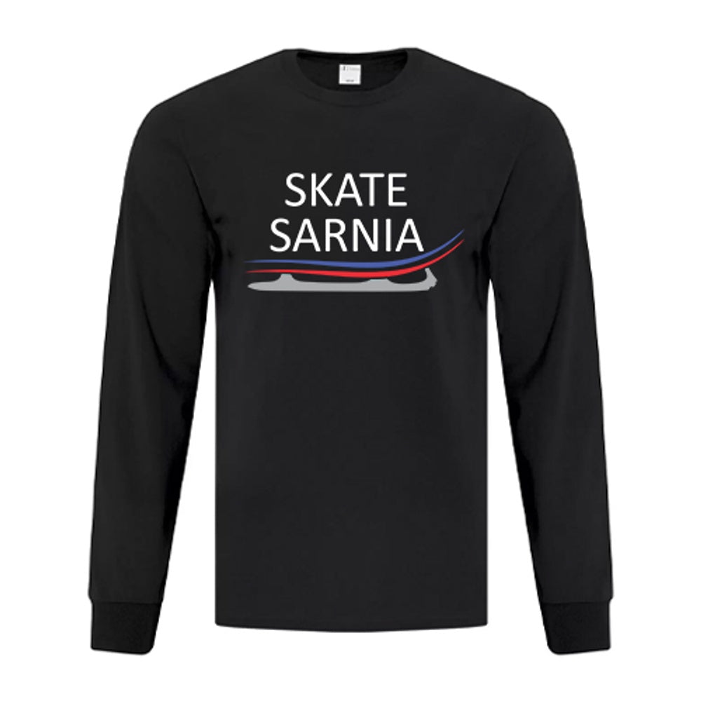 Skate Sarnia Adult Everyday Cotton Long Sleeve T-Shirt