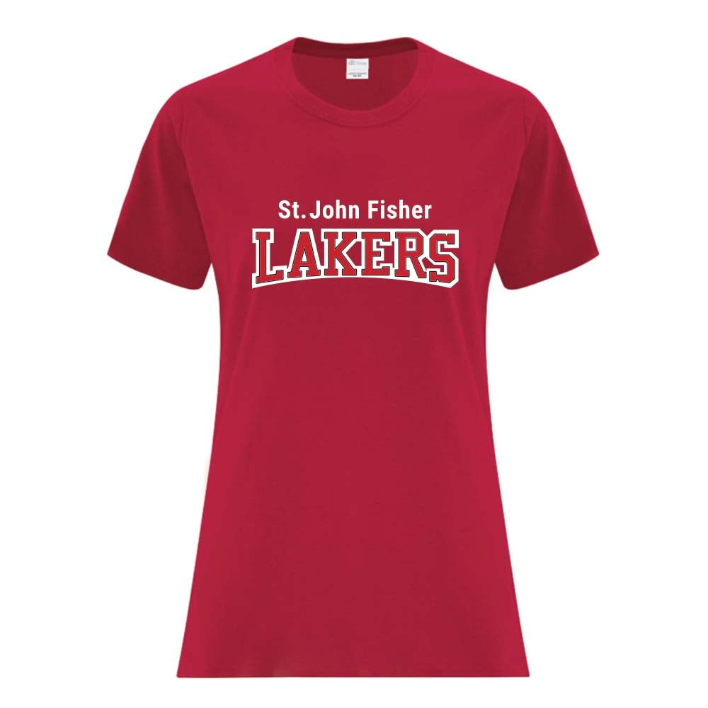 St. John Fisher Ladies' Cotton T-Shirt