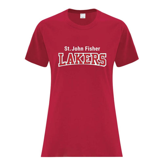 St. John Fisher Ladies' Cotton T-Shirt