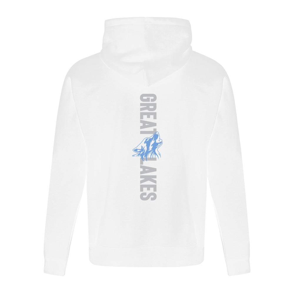 Great Lakes Adult Everyday Fleece Full Zip Hooded Sweatshirt