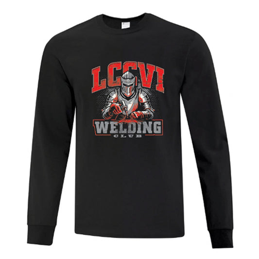 LCCVI Welding Club - Adult Cotton Long Sleeve T-Shirt