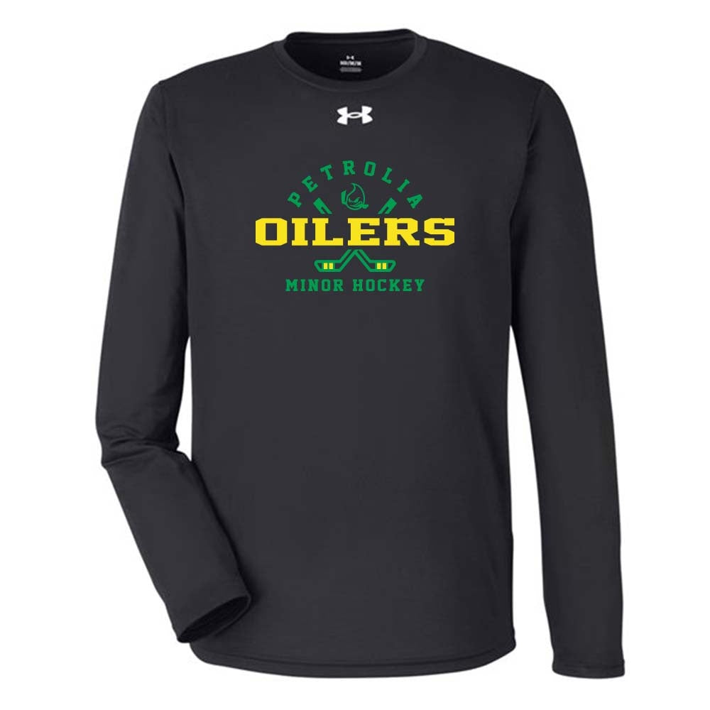 Petrolia Minor Hockey Adult Under Armour Team Tech Long Sleeve