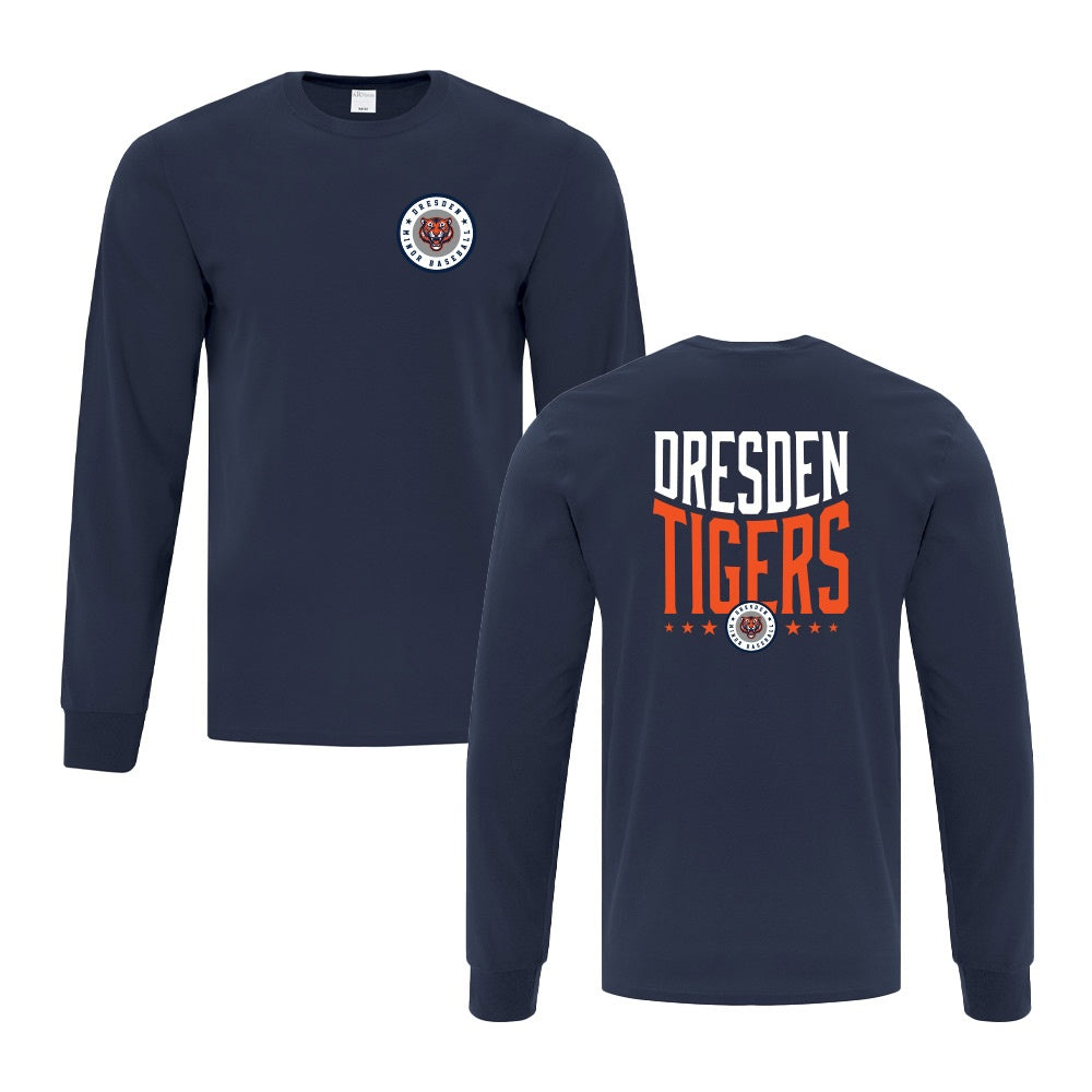 Dresden Minor Baseball Adult Cotton Long Sleeve