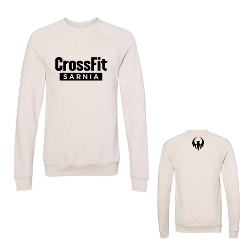 Phoenix Crossfit Adult Bella + Canvas Sponge Fleece Raglan Crewneck Sweatshirt