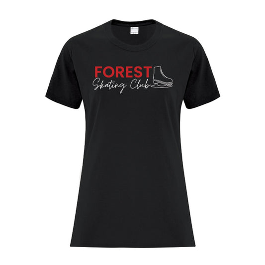 Forest Skating Club Ladies' Everyday Cotton T-Shirt