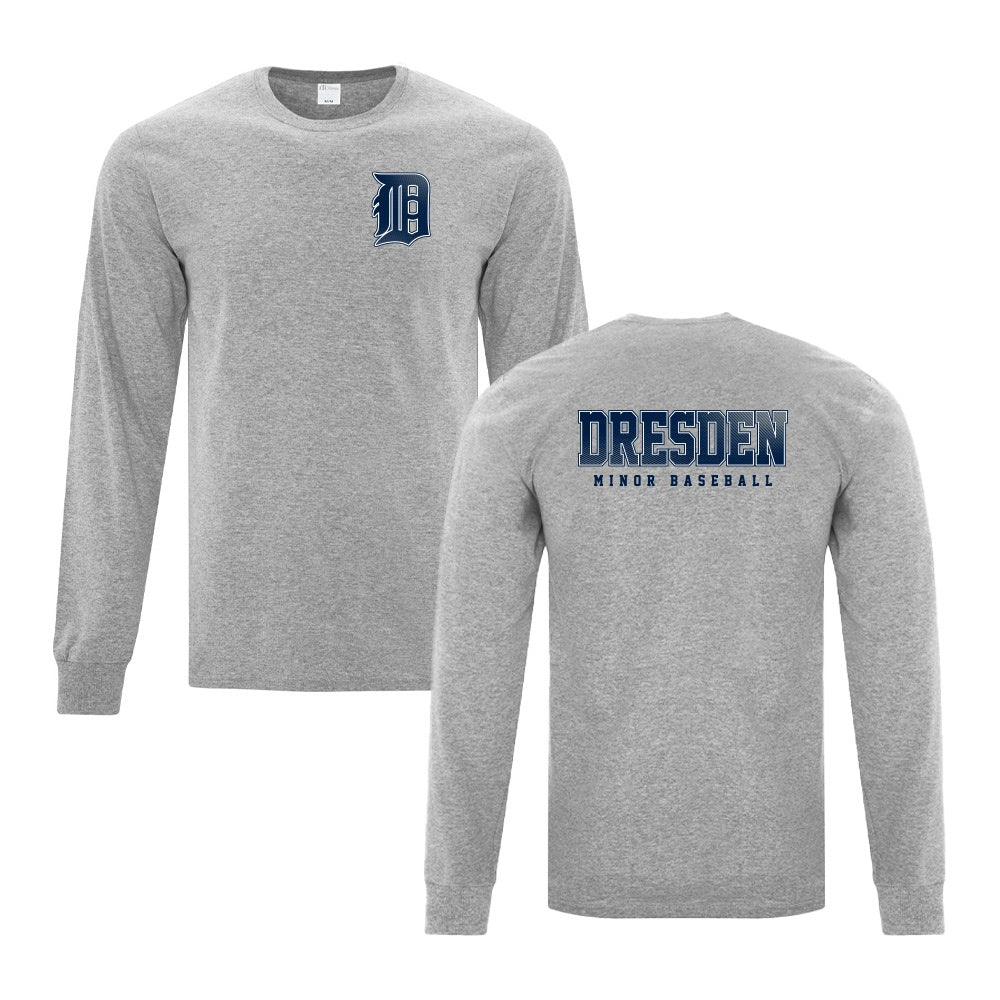 Dresden Minor Baseball Adult Cotton Long Sleeve