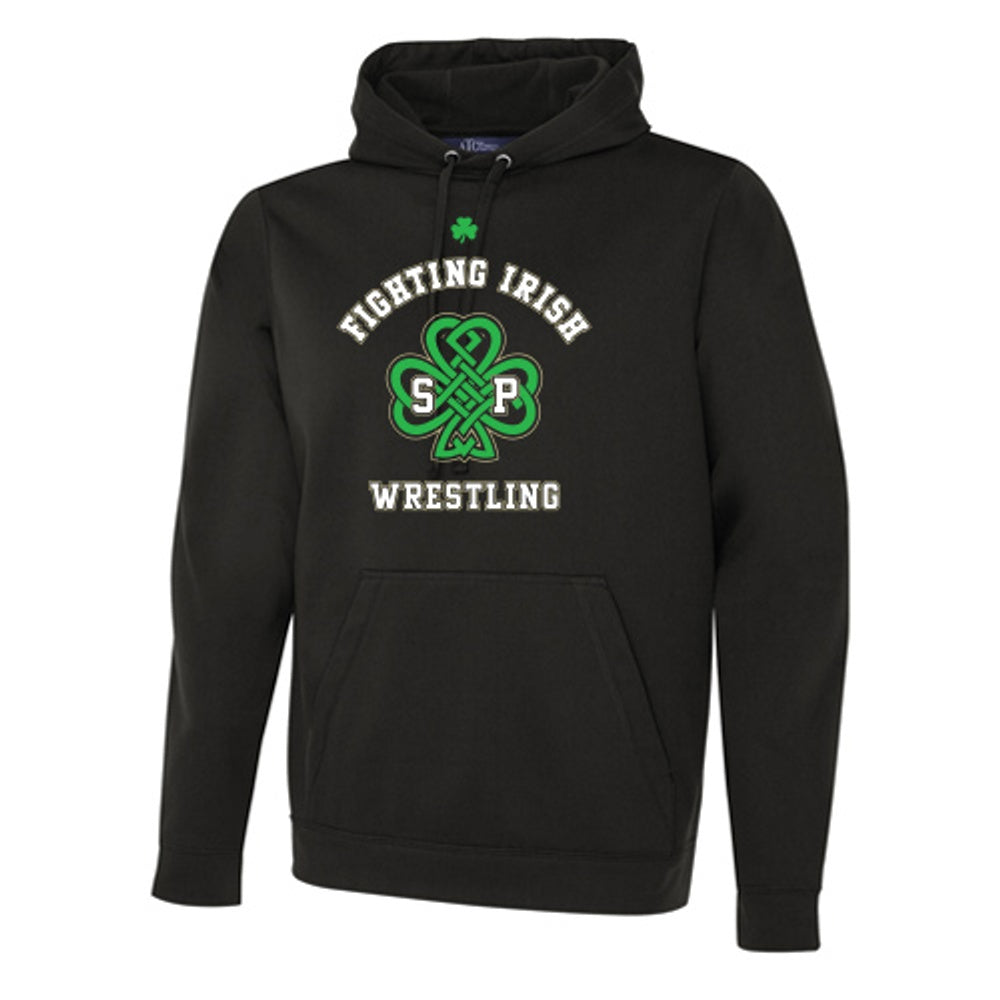 St. Pats Wrestling Adult Game Day Fleece Hooded Sweatshirt