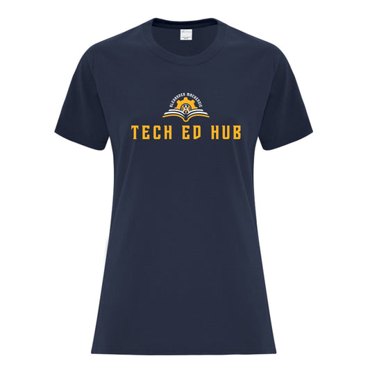 Technological Education Hub Ladies' Cotton T-Shirt