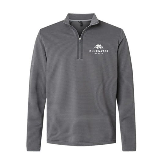 Bluewater Health Adult Adidas Spacer Quarter-Zip Pullover