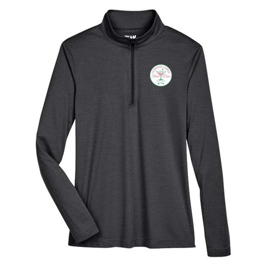 Lambton Ladies 9 & Dine Ladies' Heather Performance Quarter-Zip Pullover