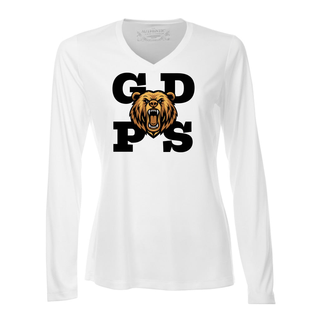 Gregory Drive Ladies' Pro Team Long Sleeve V-Neck