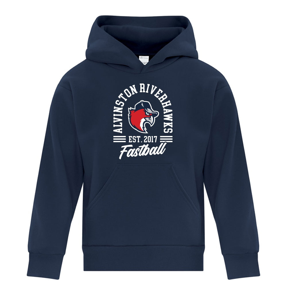Alvinston Riverhawks Youth Fleece Hooded Sweatshirt