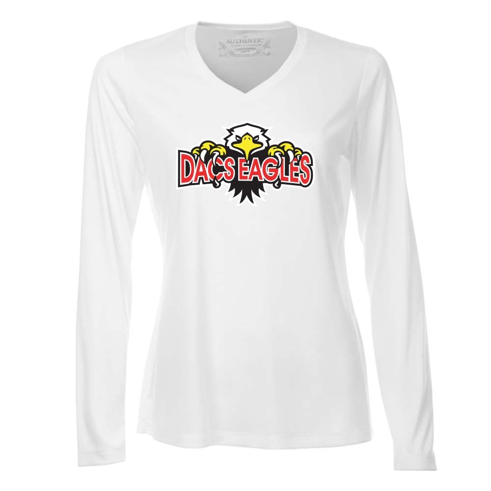 DACS Ladies' Pro Team Long Sleeve V-Neck