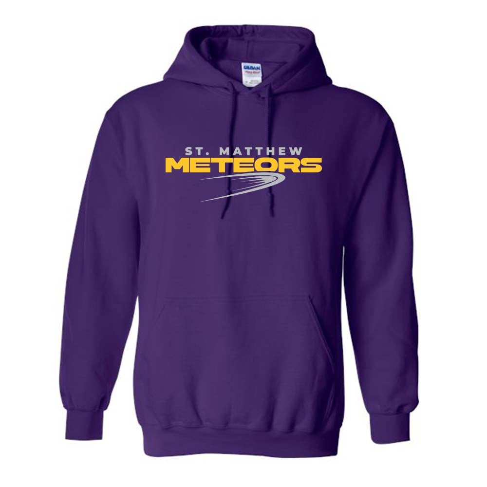 St Matthew Adult Heavy Blend Hooded Sweatshirt