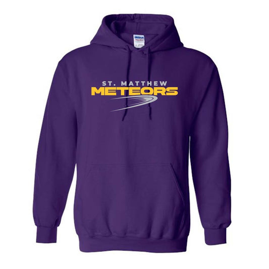 St Matthew Adult Heavy Blend Hooded Sweatshirt