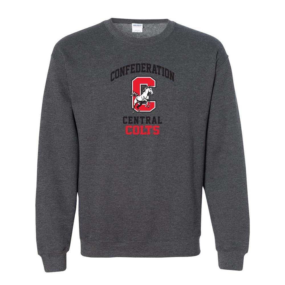 Confederation Central Adult Heavy Blend Crewneck Sweatshirt