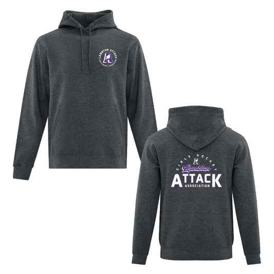 Lambton Attack Adult Fleece Hooded Sweatshirt
