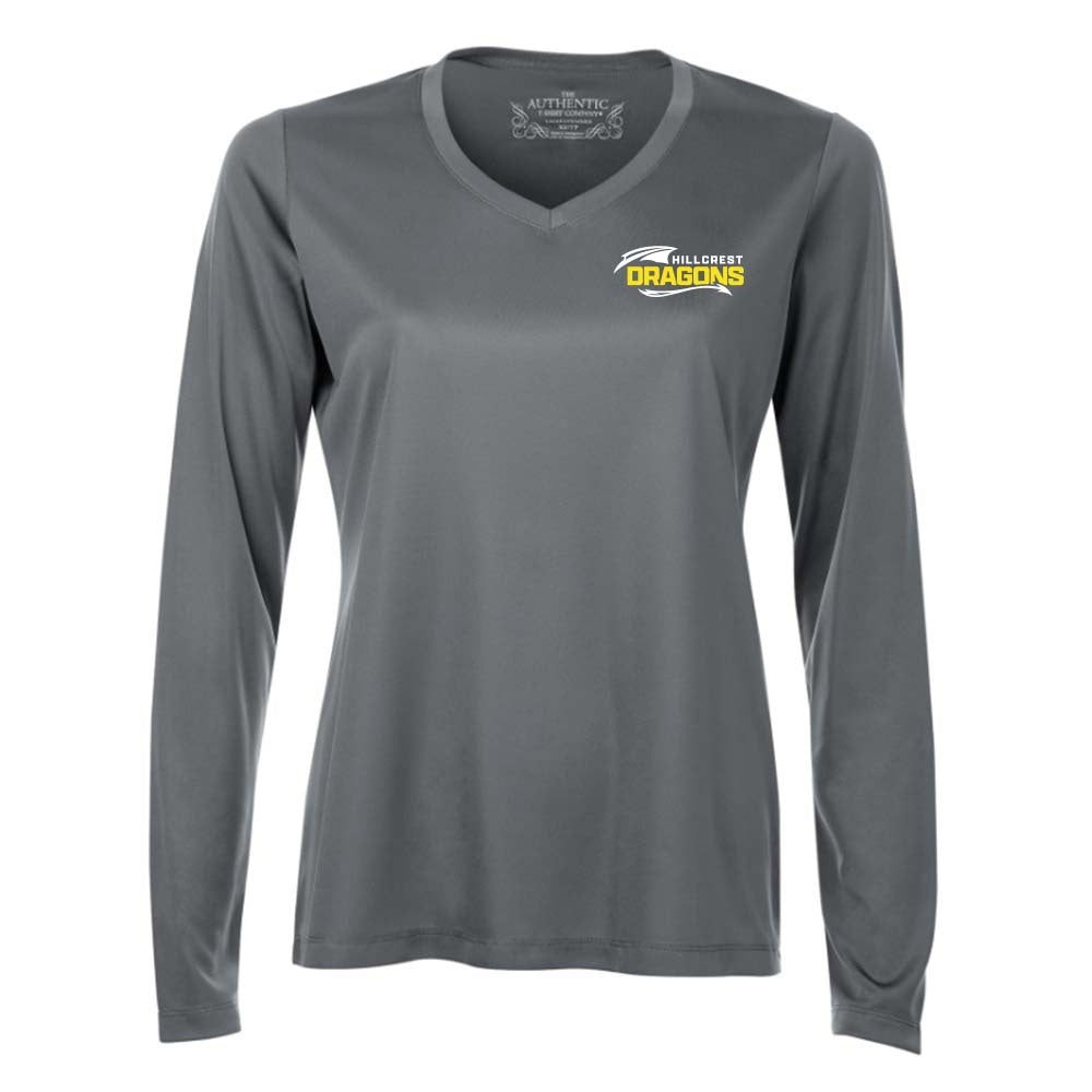 Hillcrest Ladies' Pro Team Long Sleeve V-Neck