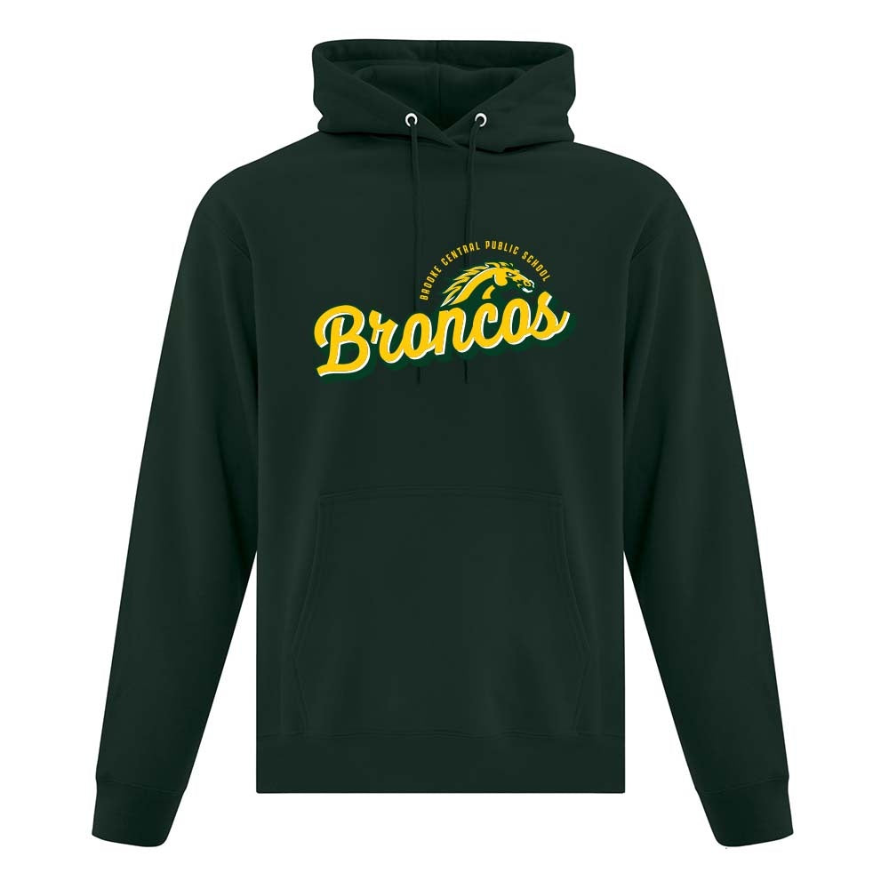 Brooke Central Adult Fleece Hooded Sweatshirt