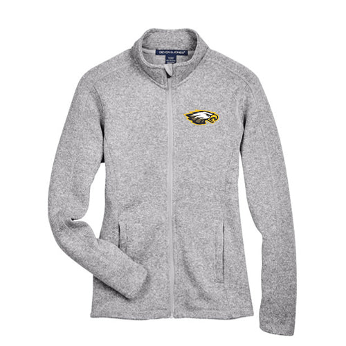 Errol Village Staff Ladies' Devon & Jones Bristol Full-Zip Sweater Fleece Jacket