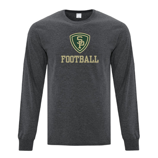 St. Pat's Football Adult Everday Cotton Long Sleeve T-Shirt