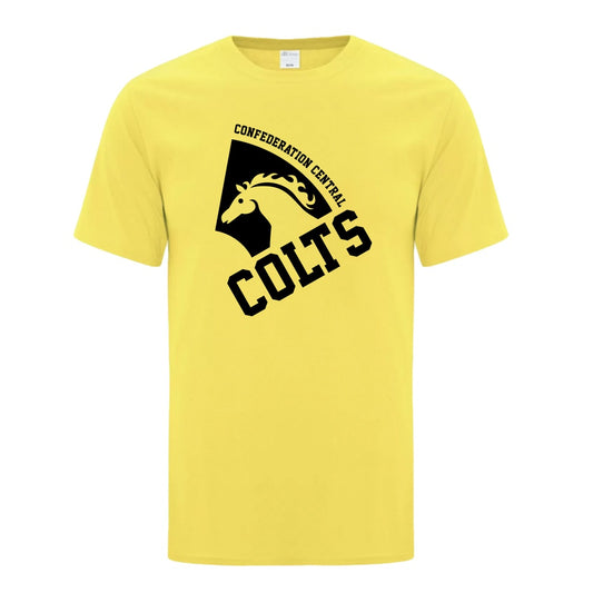 Confederation Central Adult House Colours Everyday Cotton T-Shirt