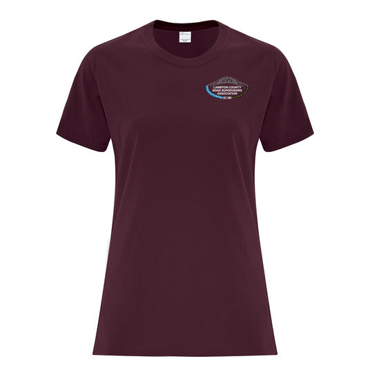 Lambton County Road Supervisors Ladies' Cotton T-Shirt