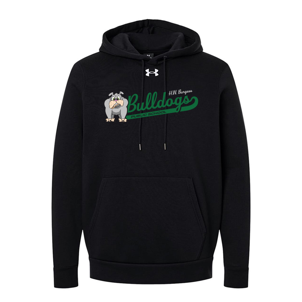 H.W. Burgess Adult Under Armour Team Icon Fleece Hooded Sweatshirt