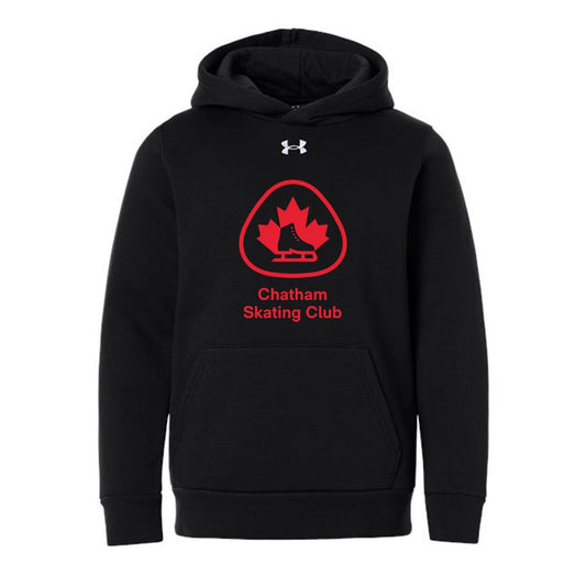 Chatham Skating Club Youth Under Armour Team Icon Fleece Hooded Sweatshirt