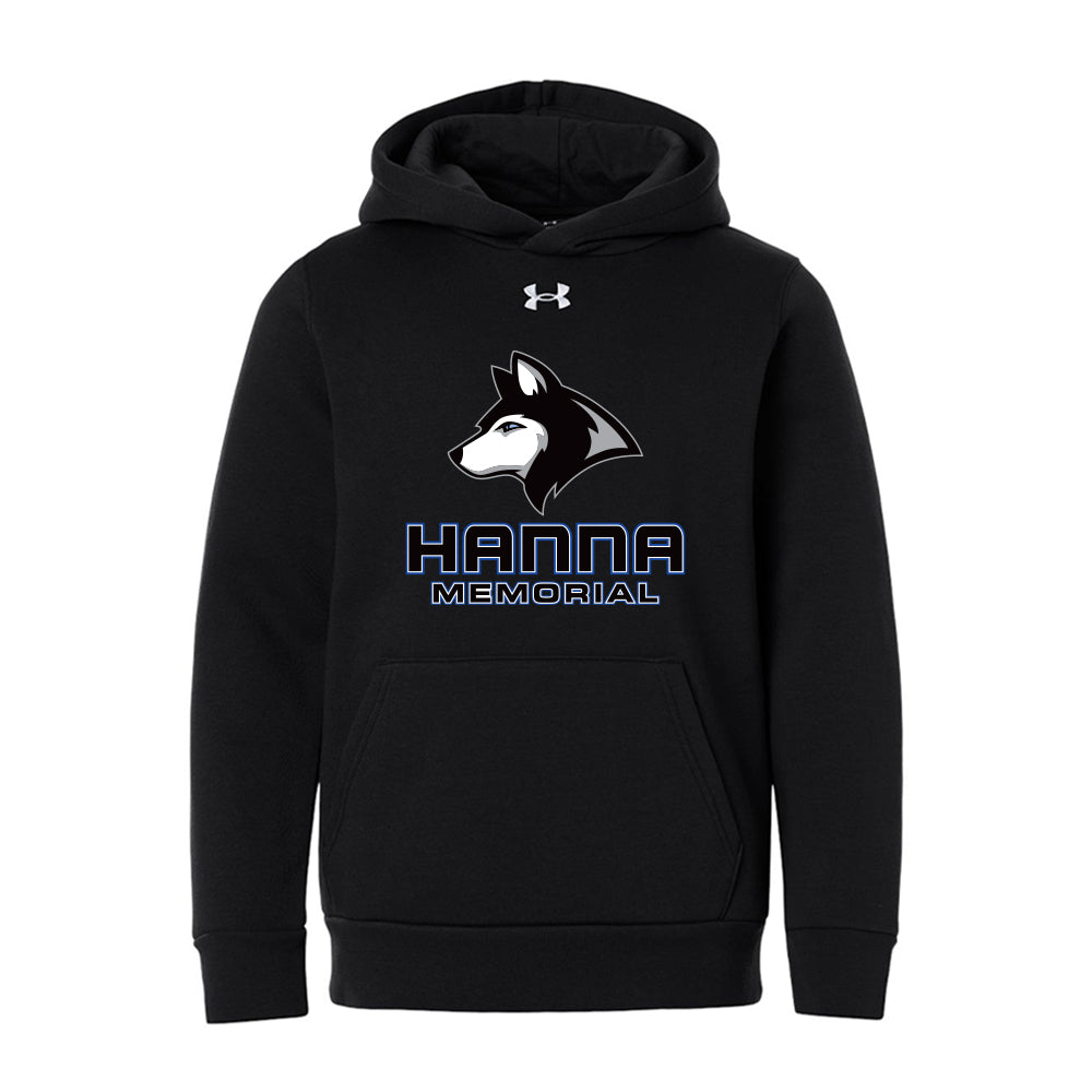 Hanna Memorial Youth Under Armour Team Icon Fleece Hooded Sweatshirt