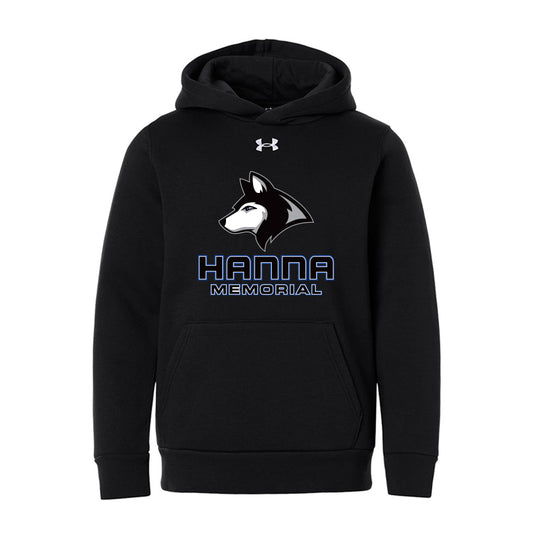 Hanna Memorial Youth Under Armour Team Icon Fleece Hooded Sweatshirt