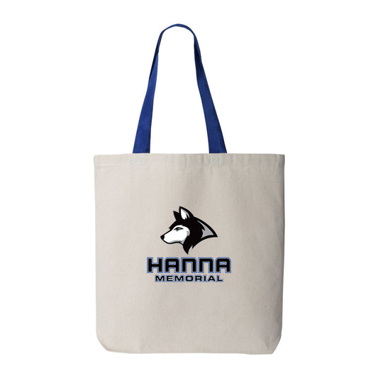Hanna Memorial 11L Canvas Tote with Contrast-Color Handles