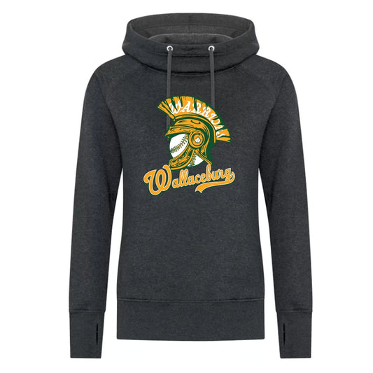 Wallaceburg Minor Baseball Ladies' ESActive Vintage Hooded Sweatshirt