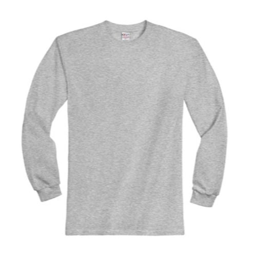 CLASSIC FIT UNION MADE HEAVYWEIGHT COTTON LONG SLEEVE T-SHIRT