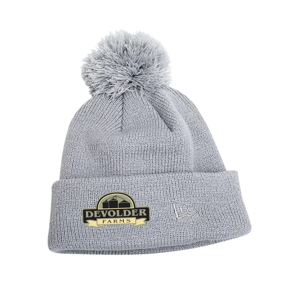 Devolder Farms New Era® Pom Pom Toque