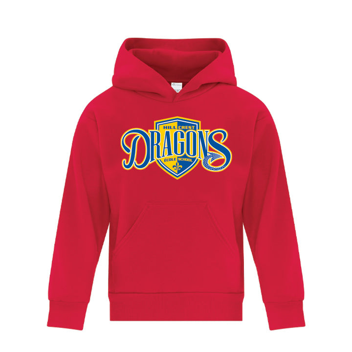 Hillcrest Youth House Colours Fleece Hooded Sweatshirt