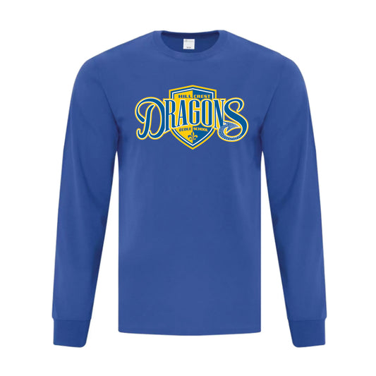Hillcrest Adult Everyday Cotton Long Sleeve T-Shirt