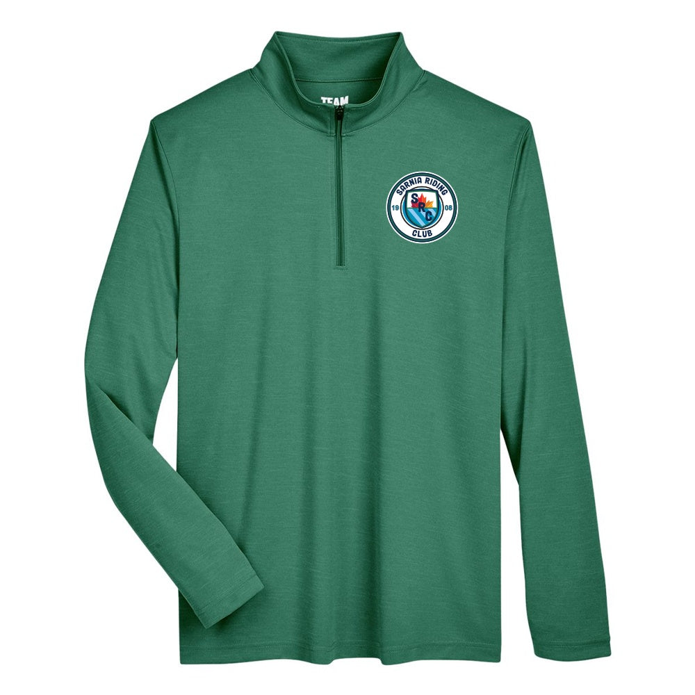 Sarnia Riding Club Adult Zone Sonic Heather Performance Quarter-Zip Pullover