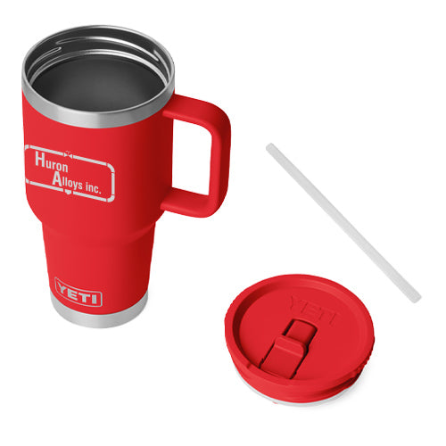 Huron Alloys Yeti 591 ml Travel Straw Mug