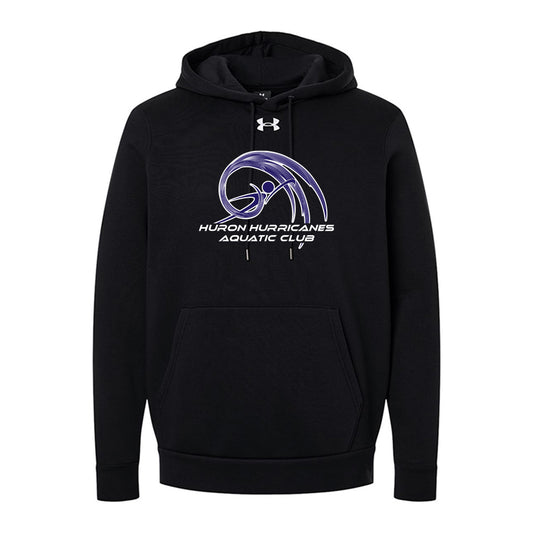 Huron Hurricanes Adult Under Armour Team Icon Fleece Hooded Sweatshirt