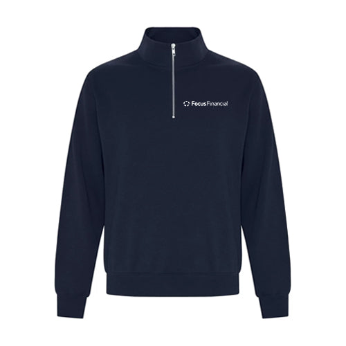 Focus Financial Adult Fleece 1/4 Zip Sweatshirt