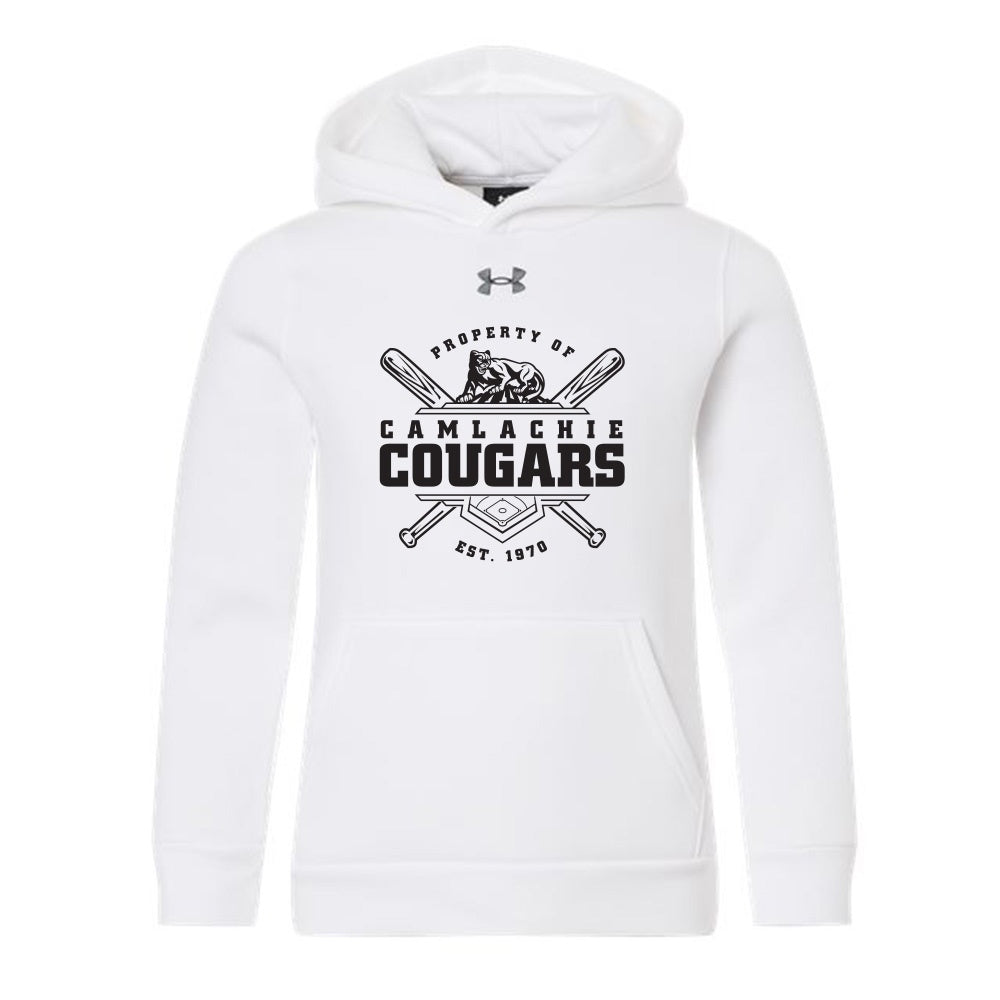 Camlachie Cougars Youth Under Armour Team Icon Fleece Hooded Sweatshirt
