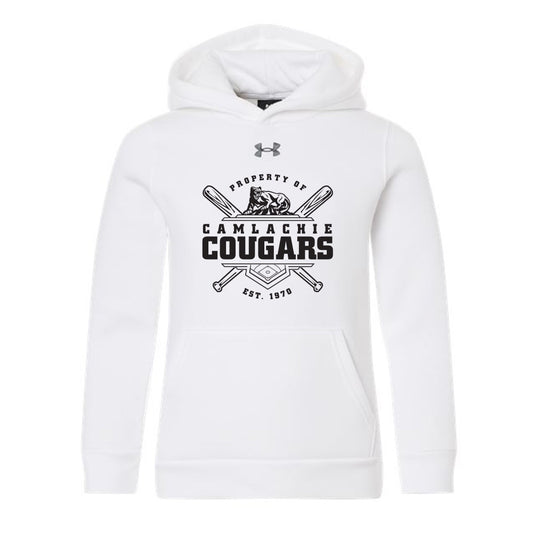 Camlachie Cougars Youth Under Armour Team Icon Fleece Hooded Sweatshirt