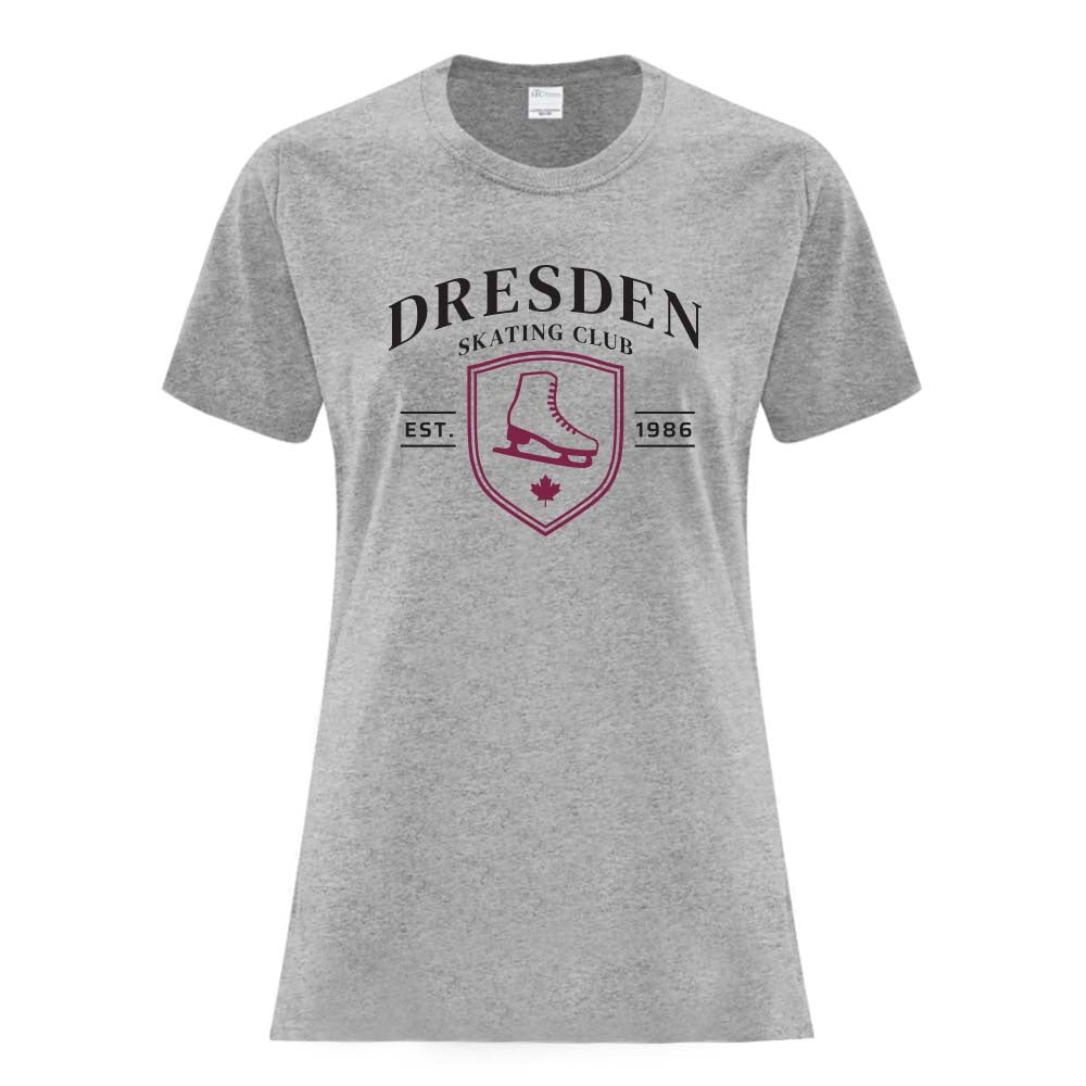 Dresden Skating Club Ladies' Cotton T-Shirt