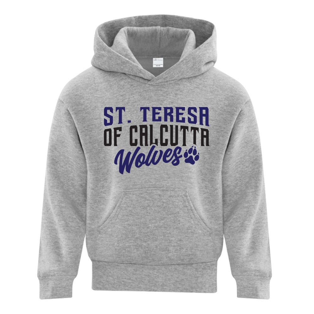 St. Teresa of Calcutta Youth Fleece Hooded Sweatshirt