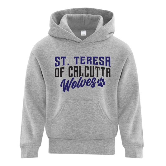 St. Teresa of Calcutta Youth Fleece Hooded Sweatshirt